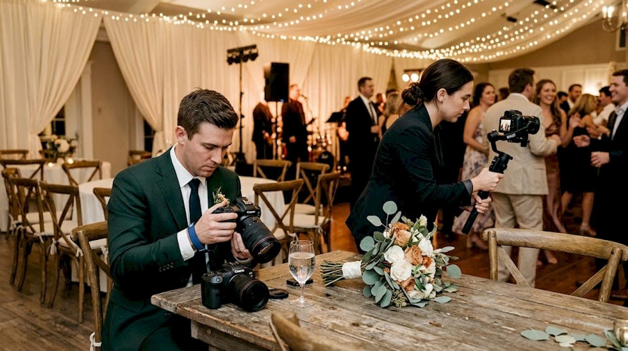 Wedding videographer vs. photographer: What couples need to know