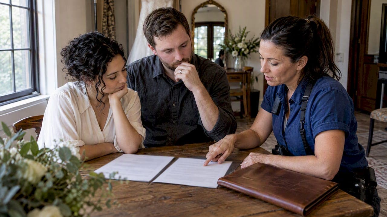3–5 Minutes to Share, Contract Lines for San Antonio Wedding Highlights